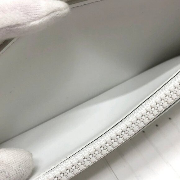 LOUIS VUITTON M80337 Monogram Zippy Wallet Long Wallet Taurillon Clemence White - Picture 3 of 16